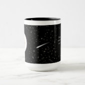 月および背部マグに愛して下さい マグカップ (中央)