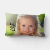 月および背部2% pipe%母の日の写真の枕 ランバークッション (裏面)