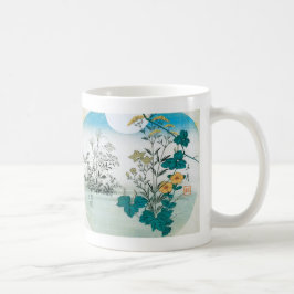 月および花 コーヒーマグカップ