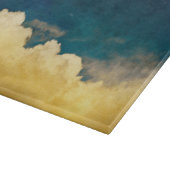 月およびCloudscape カッティングボード (角)