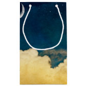 月およびCloudscape スモールペーパーバッグ (裏面)