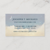 月およびCloudscape 名刺 (裏面)