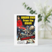 月からのレーダー兵（1952年） ポストカード (スタンド正面)