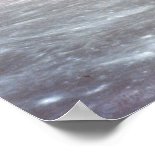 月からの地球 ポスター (角)