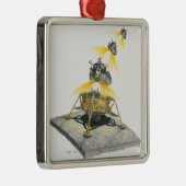 月から出発するアポロ11ワシモジュール メタルオーナメント (右)