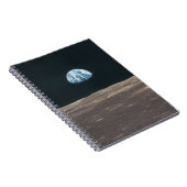 月から見る地球 ノートブック (右側)