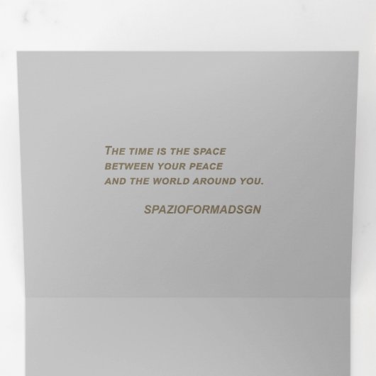 「月から黒い白いハート」 & Douce Time 三つ折りクリスマスカード (内部最初)