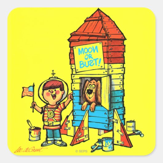 月かバストか！ スクエアシール (正面)