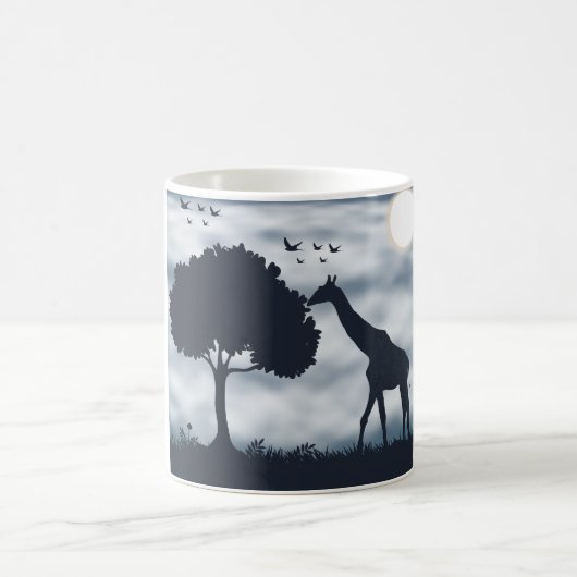 月がキリンにささやく時 コーヒーマグカップ (中央)
