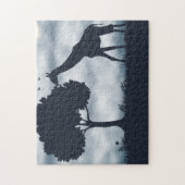 月がキリンにささやく時 ジグソーパズル (縦)