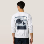 月がキリンにささやく時 スウェットシャツ (裏面フル)