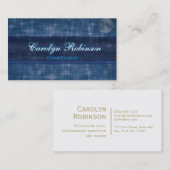 月が付いている夜空 名刺 (正面/裏面)