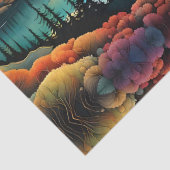 月が山を越えて昇る太陽 薄葉紙 (詳細)