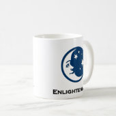 月が悟りを開く コーヒーマグカップ (正面右)