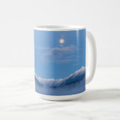 月が沈む | ワシントン州シーベック コーヒーマグカップ (正面右)