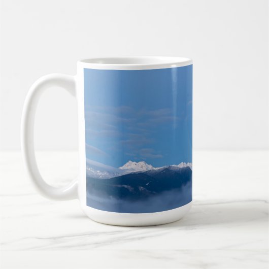 月が沈む | ワシントン州シーベック コーヒーマグカップ (左)