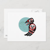 月が照らされた ポストカード (正面/裏面)