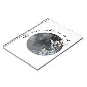 月が私にそれをさせた ノートブック (左側)