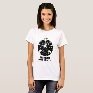 月が私にそれをさせた Tシャツ
