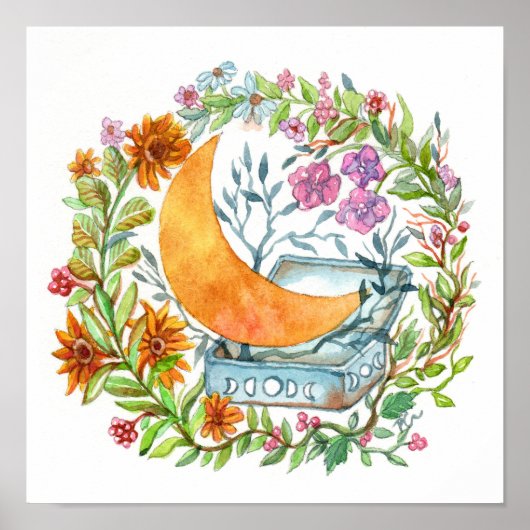 月が箱から出た ポスター (正面)