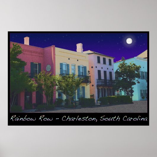 月が虹の列を越える ポスター (正面)