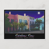 月が虹の列を越える ポストカード (正面)