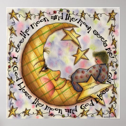 月が見える – ポスター (正面)