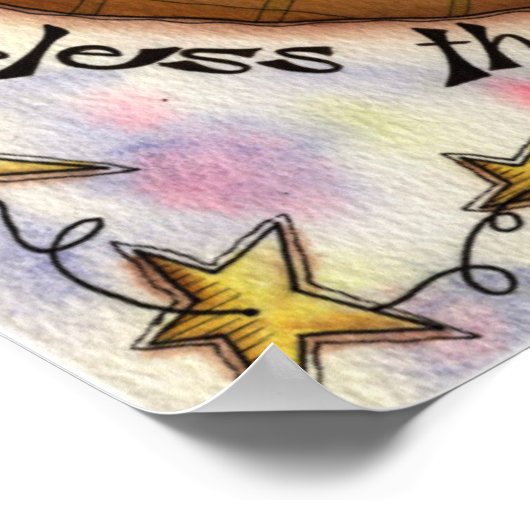 月が見える – ポスター (角)