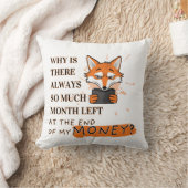 月が過ぎてお金が少ない クッション (ブランケット)