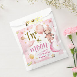 月が2つ！女子宇宙飛行士宇宙2nd Birthday フェイバーバッグ