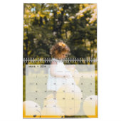 月ごとの写真パーソナライズされた カレンダー (3月 2026)