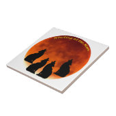 月での遠吠え タイル (側面)