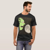 月で叫ぶ Tシャツ (正面フル)