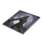 月で遠ぼえしている狼人間 タイル (側面)