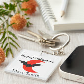 月とこうもり キーホルダー (正面右)