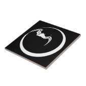 月とこうもり タイル (側面)