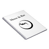 月とこうもり ノートブック (右側)