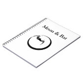 月とこうもり ノートブック (左側)