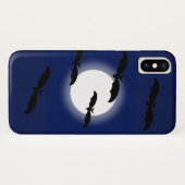 月とこうもり Case-Mate iPhoneケース (裏面(横))