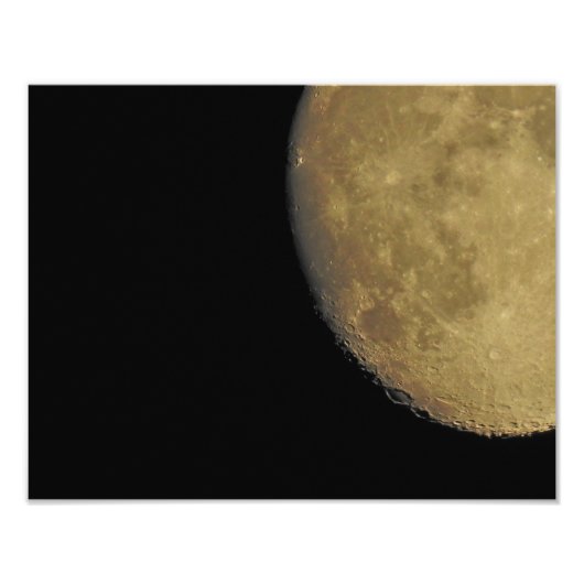 月とのプリント フォトプリント            (正面)