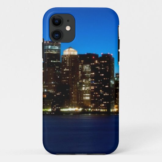 月とのボストンスカイライン Case-Mate iPhoneケース (裏面)