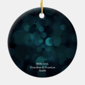月とクリスマスのお飾りに愛して セラミックオーナメント (裏面)