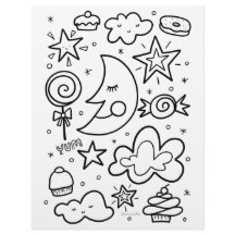 月とスイーツのカラーページ