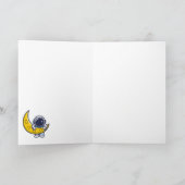 月とバックカードにあなたを愛する カード (内部)