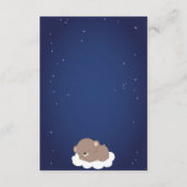 月とバックブックリクエストカードへ エンクロージャーカード (裏面)