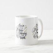 月とバックマグカップを愛する コーヒーマグカップ (正面右)