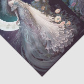 月とバラ 薄葉紙 (詳細)