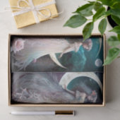 月とバラ 薄葉紙 (ギフト)