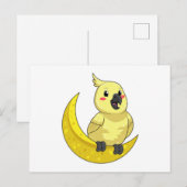 月とパラオ ポストカード (正面/裏面)