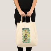 月とランタンの人魚 トートバッグ (正面(商品))